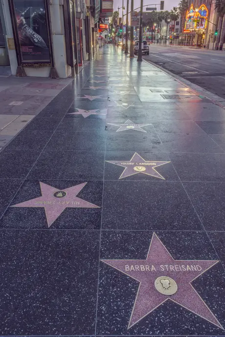 ایالات متحده آمریکا، کالیفرنیا، لس‌آنجلس، هالیوود، بلوار هالیوود، راه افتخار
