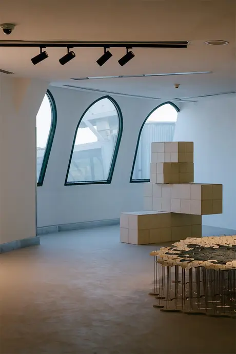 یک ترمینال فرودگاهی تبدیل به گالری برای NOMAD ابوظبی