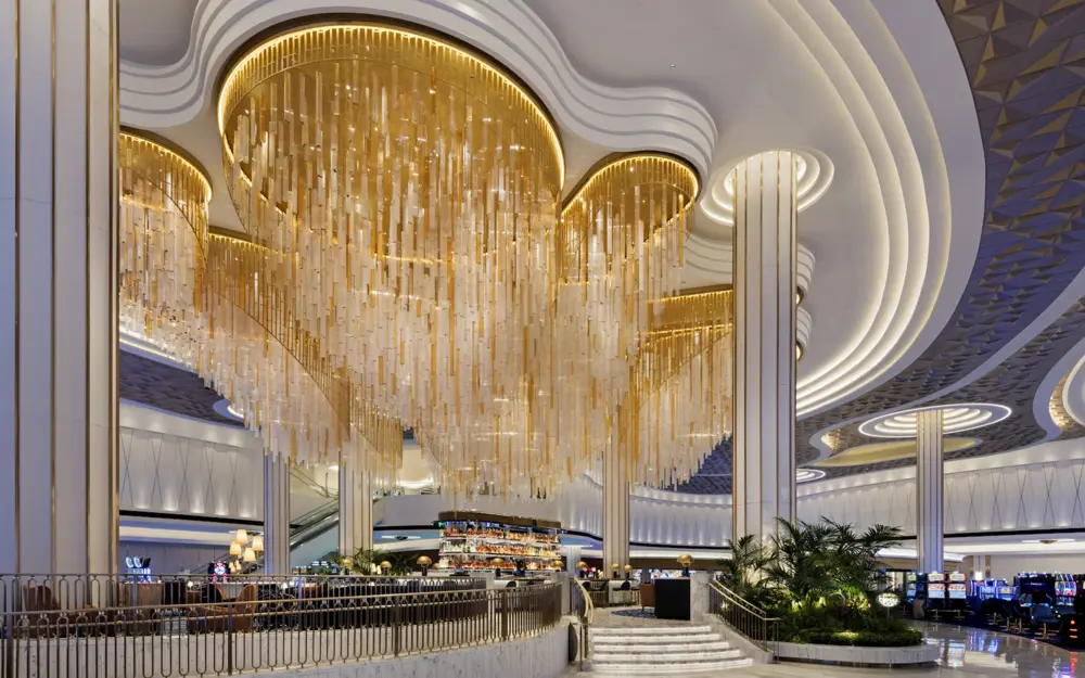 سفر تفریحی نزدیک سن دیگو با تصویری از طبقه کازینوی فونتن‌بلو لاس وگاس