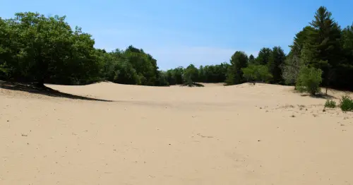 بیابان مین در فری‌پورت، یک جاذبه گردشگری کیتش