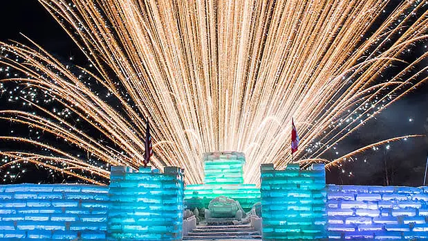 کارناوال زمستانی ساراناک لیک - عکس از NYS ESD