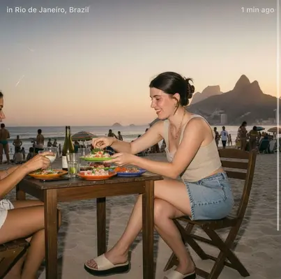 تصاویر تعطیلات تولیدشده با هوش مصنوعی Endless Summer