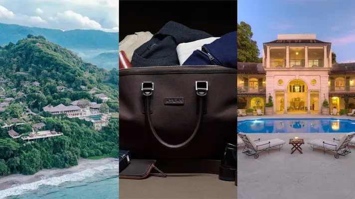 آمانکیلا؛ کیف مسافرتی هریتیج از اطلس بسپوک؛ لاگینگ واترز باربادوس